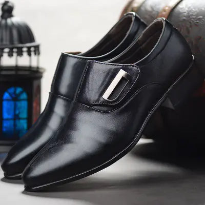 Men's Business Formal Pointed Leather Shoes