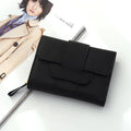 Women's Lychee Pattern Wallet with Zipper Buckle