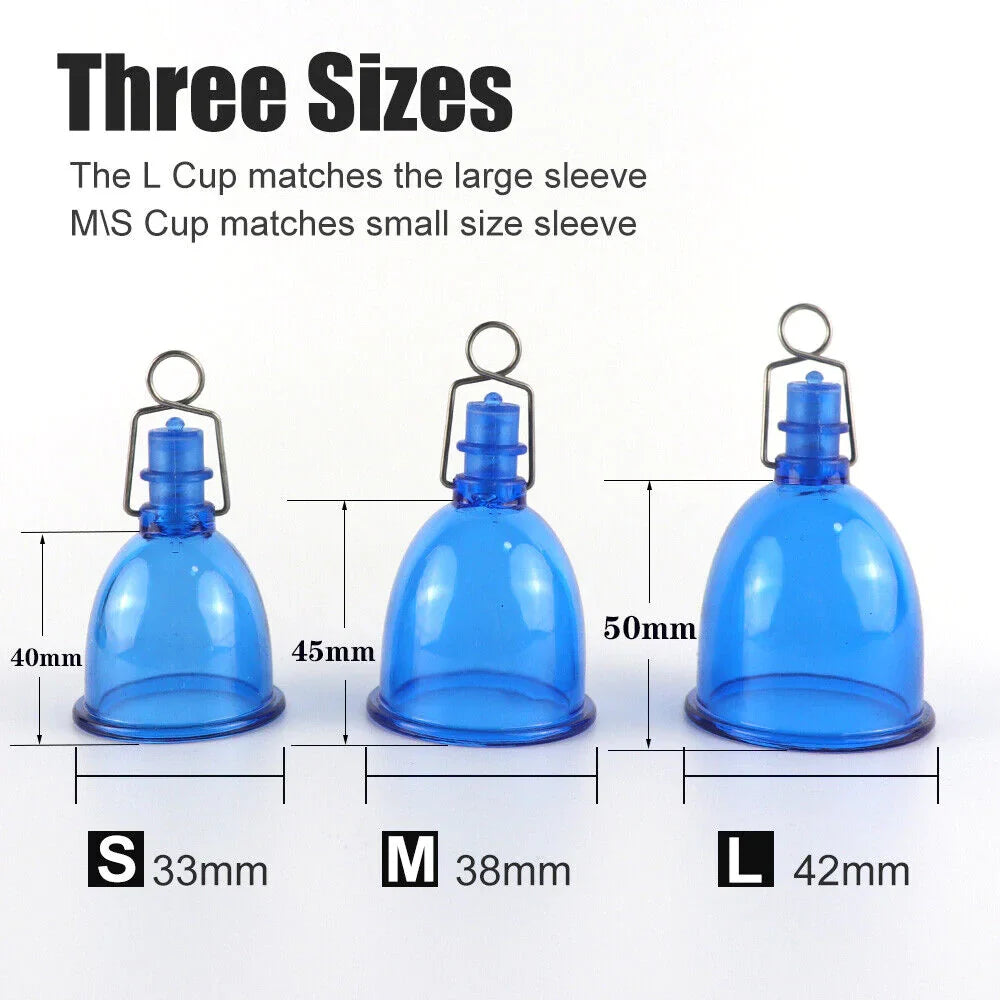 Super Penis Enlargement Extender Vacuum Stretcher Pump Hanger Bigger Enhancement