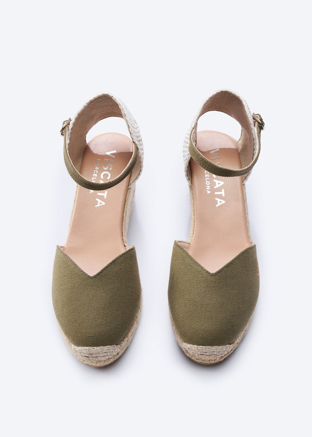 Reus Canvas Espadrille Wedges