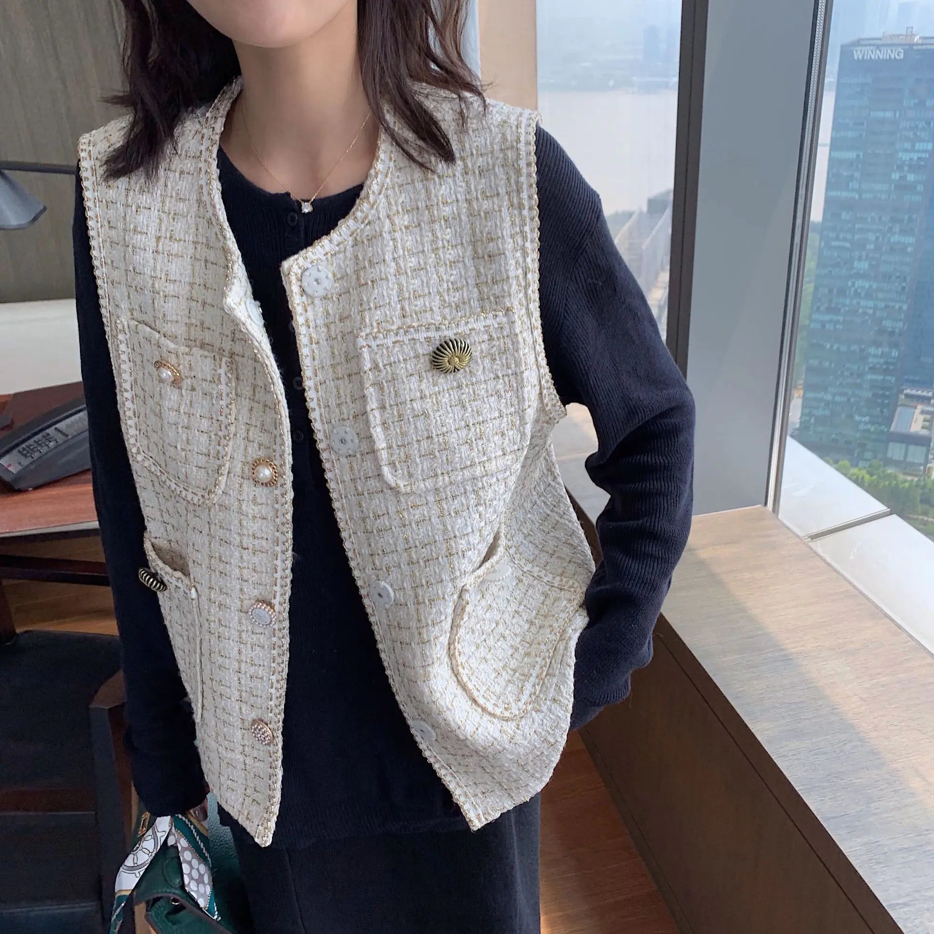 T4370 Small Chanel Style Vest