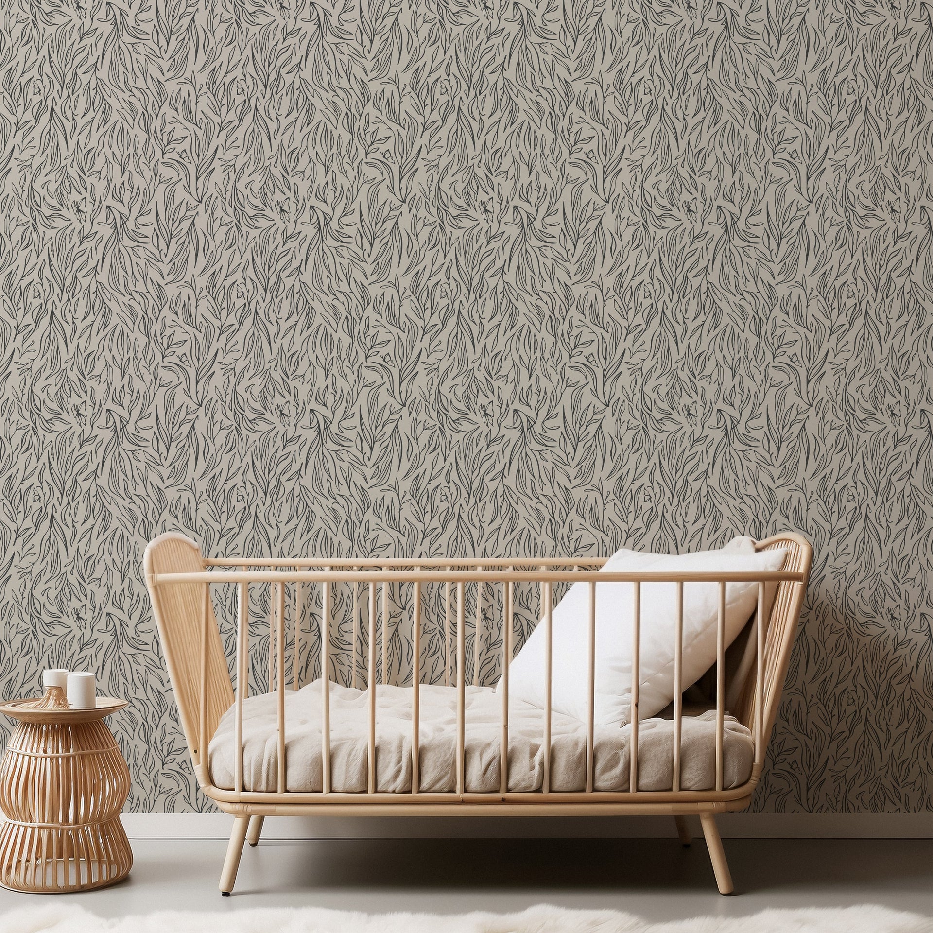 Everly Minimalist Scandinavian Style Removable Wallpaper