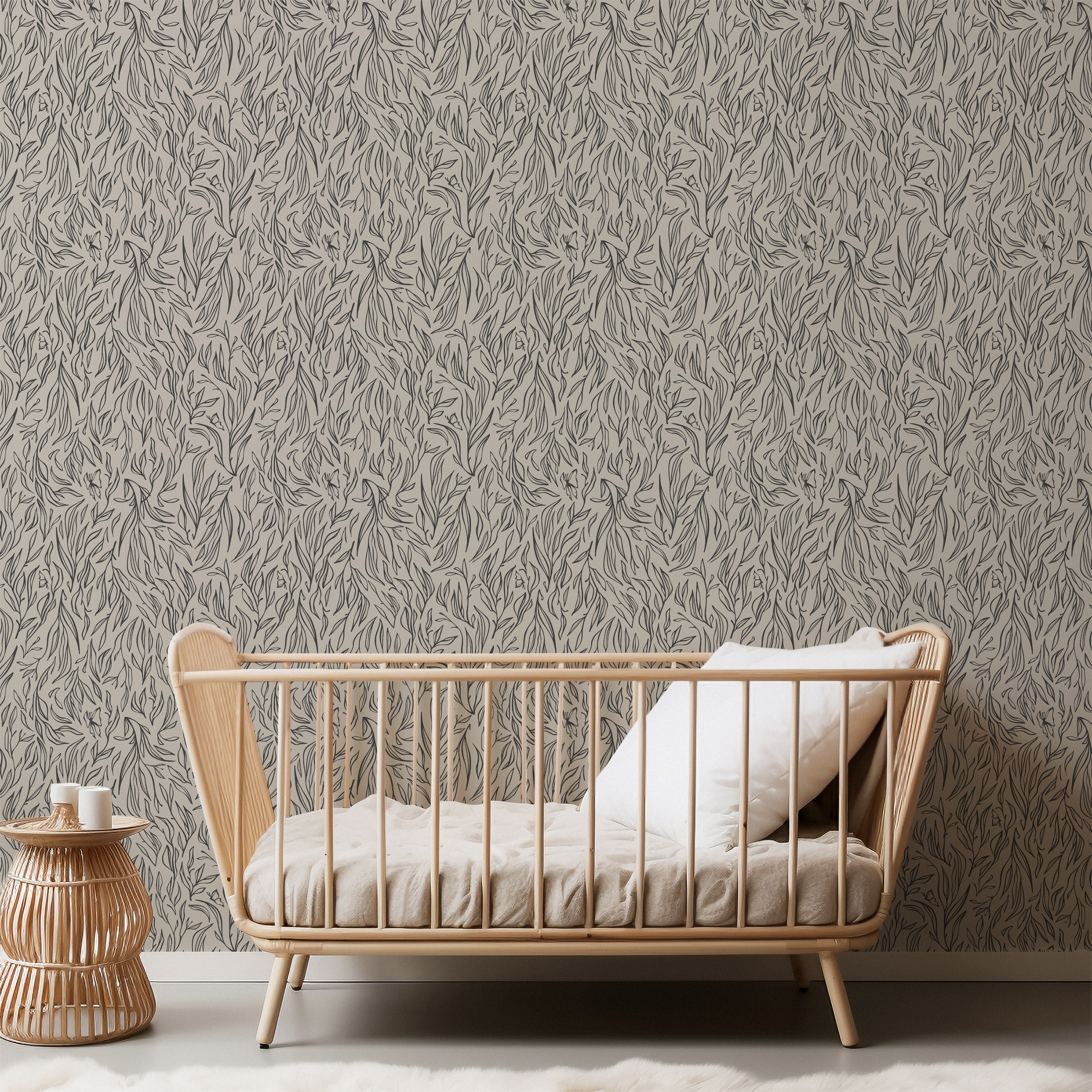 Everly Minimalist Scandinavian Style Removable Wallpaper