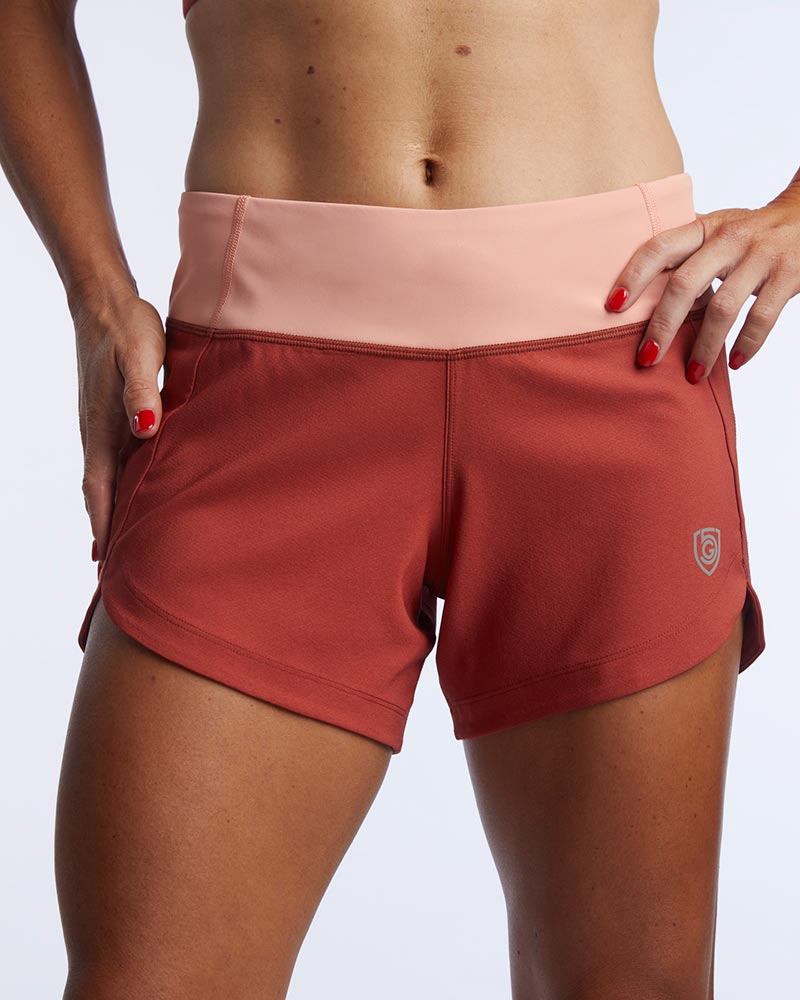 Women's Excel Athletic Workout Shorts for Running and Gym - Image 41