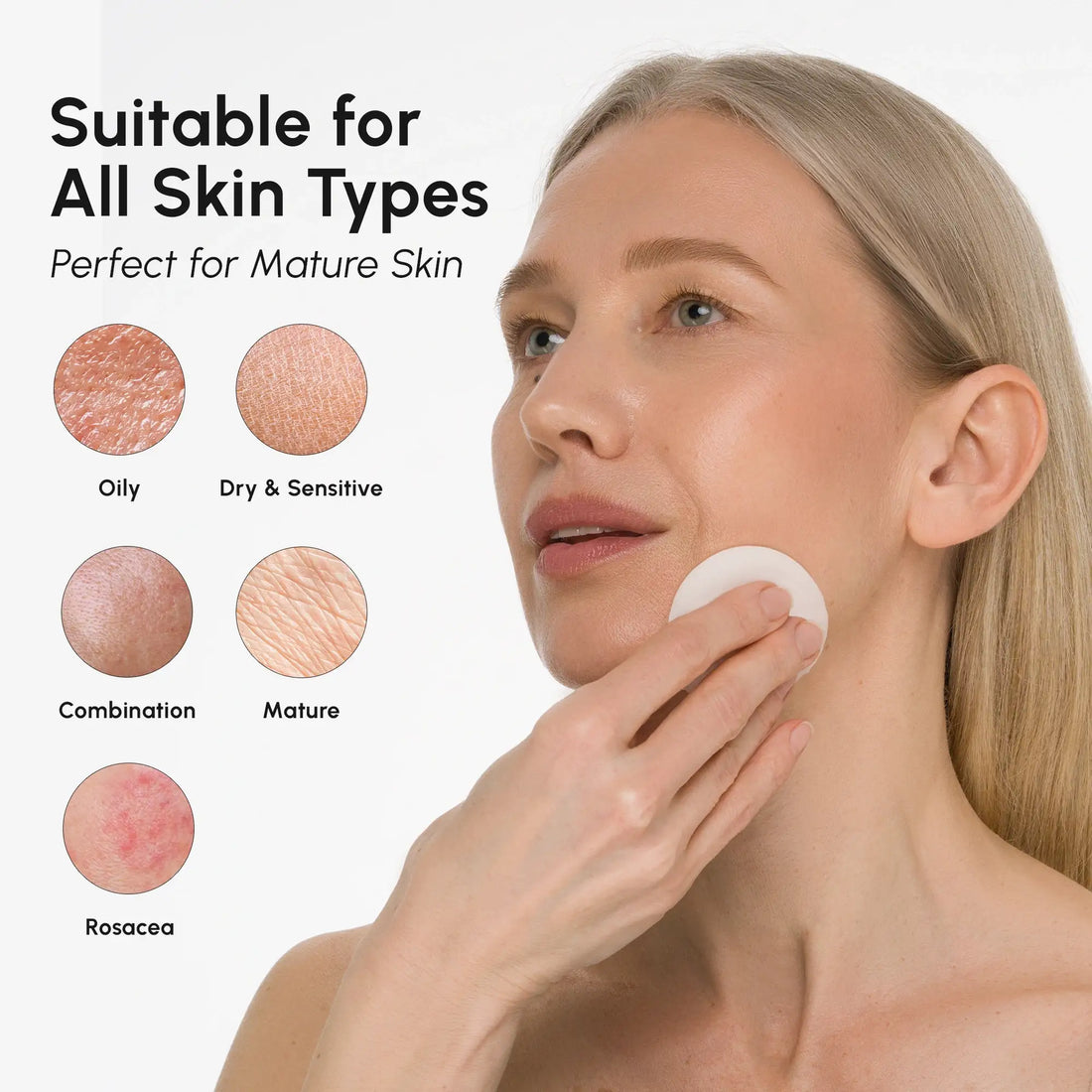 Daily Glow Exfoliating Face Toner with AHA and BHA Acids - Image 3