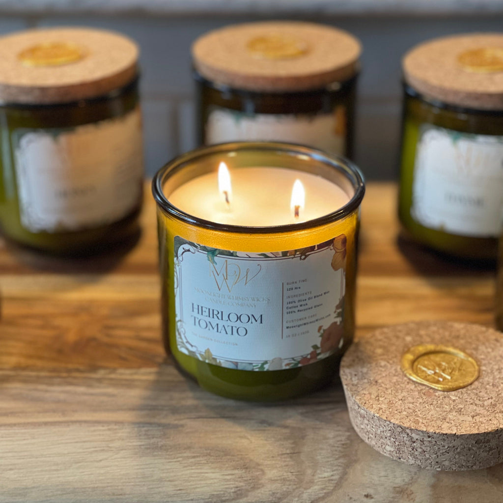Heirloom Tomato Candle | Luxury Olive Oil Wax Candle