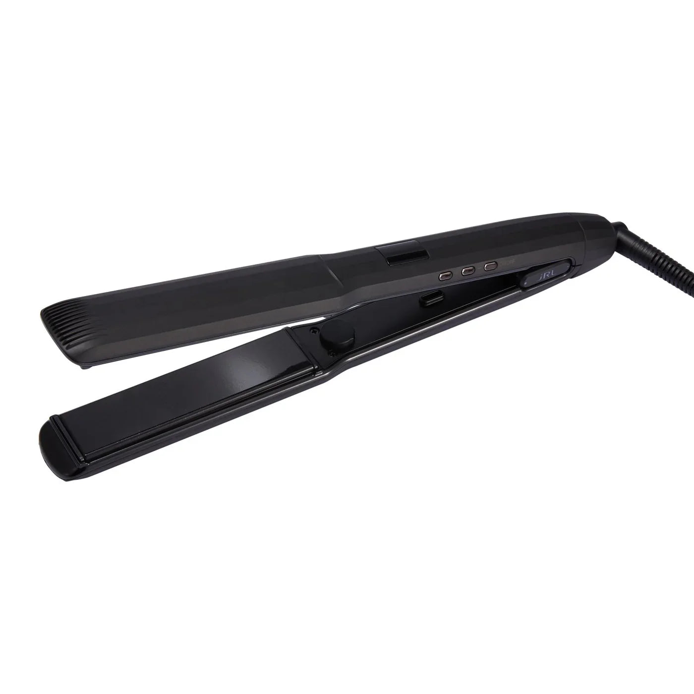 JRL Midnight Shine 1 inch straightening and curling iron for salon quality hair styling
