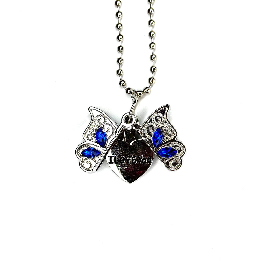 BUTTERFLY MESSAGE Charm - Tumbler Handle Charm