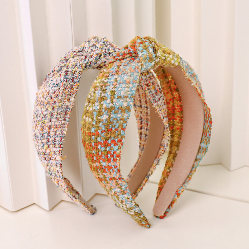 Chic Woolen Knot Headband - Comfortable & Stylish Hair Accessory - Image 4