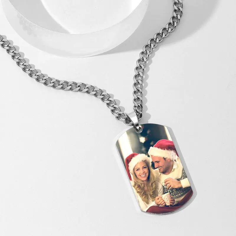 Personalized Photo Necklace
