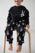 Child Sweat Set | Midnight Skelly