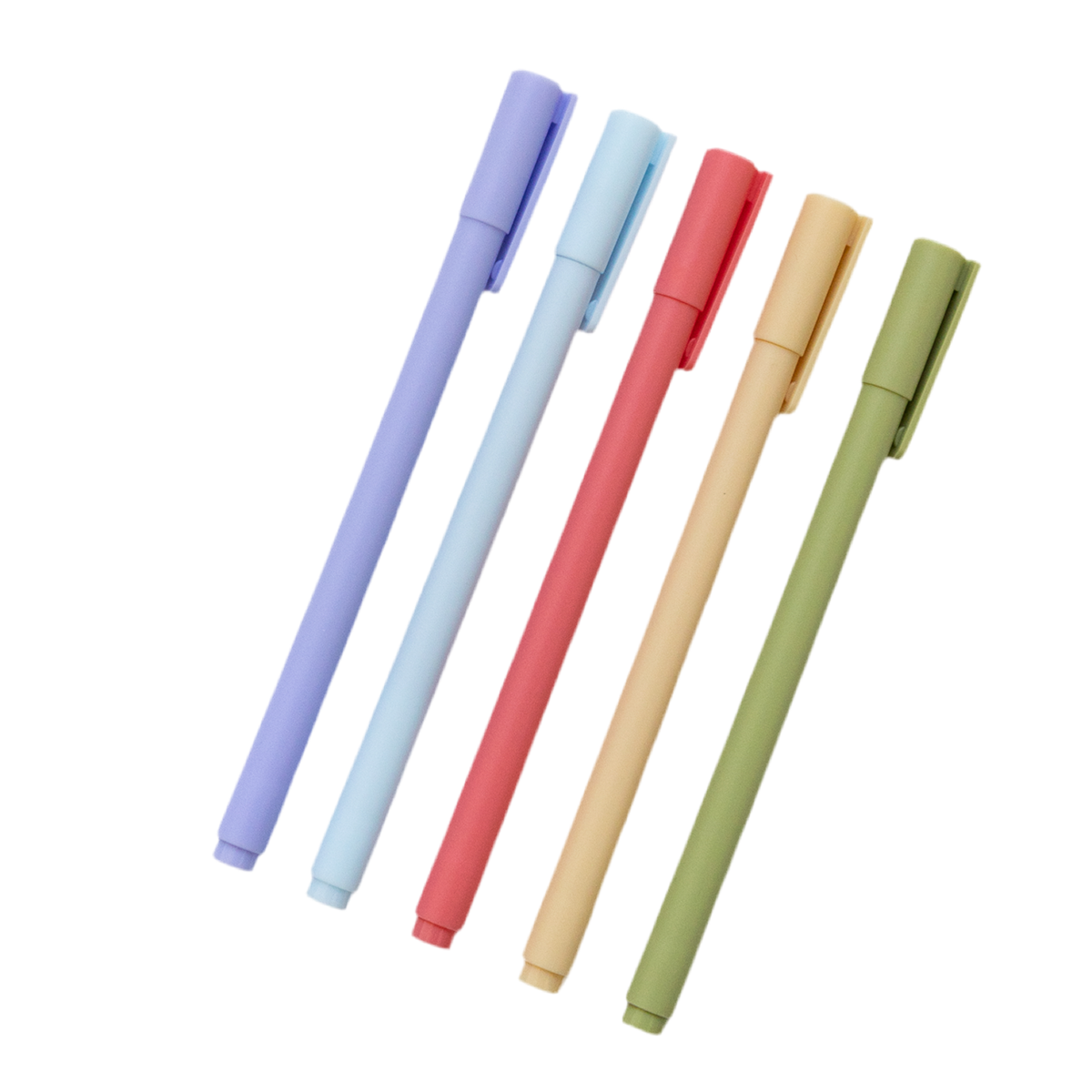 Assorted Colors Gel Pen Set (packaged as set of 5)