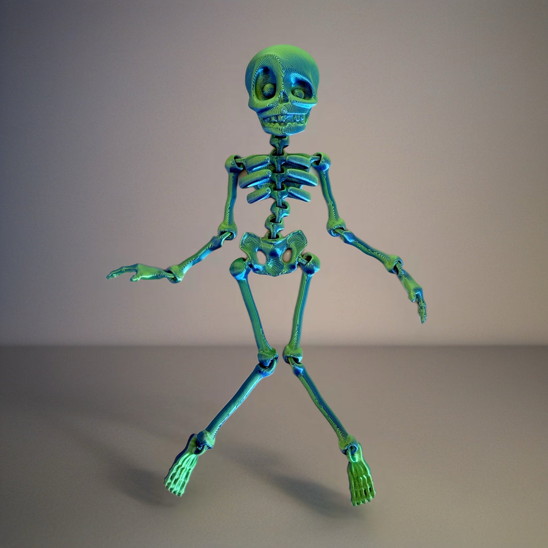 3D Skeleton Charm - Tumbler Handle Charm