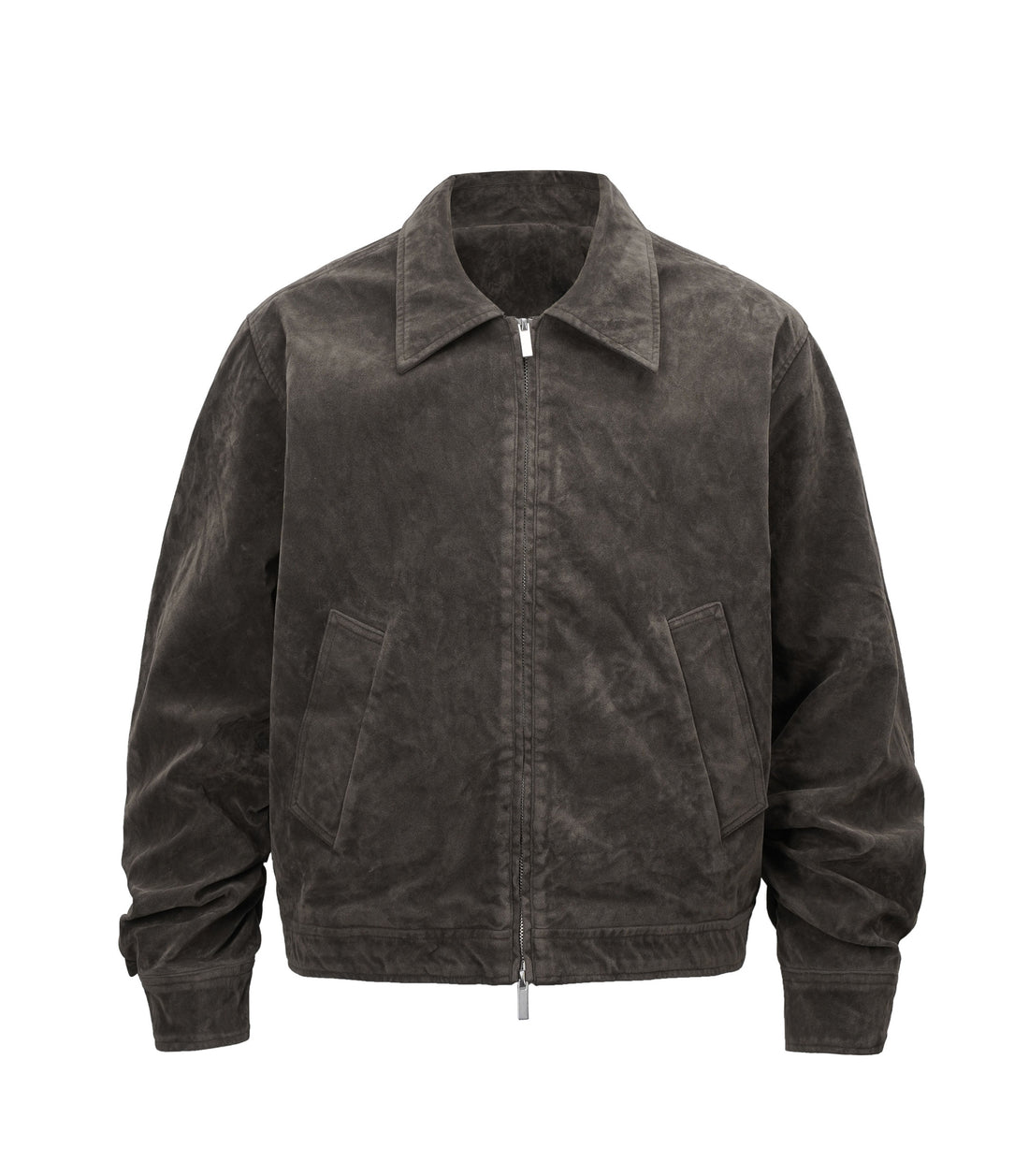 BROWN SUEDE WORK JACKET
