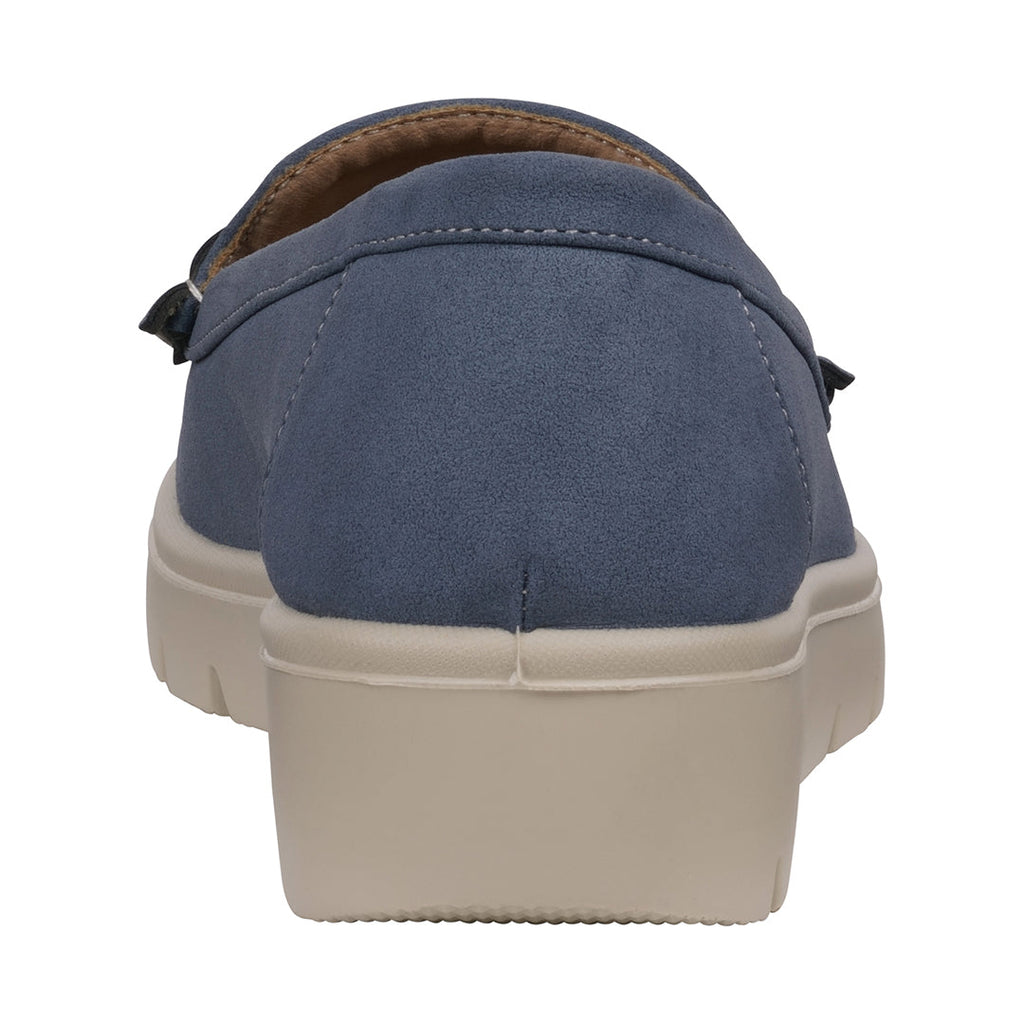 Women's Fallon Blue Penny Slip-On Loafer Flats