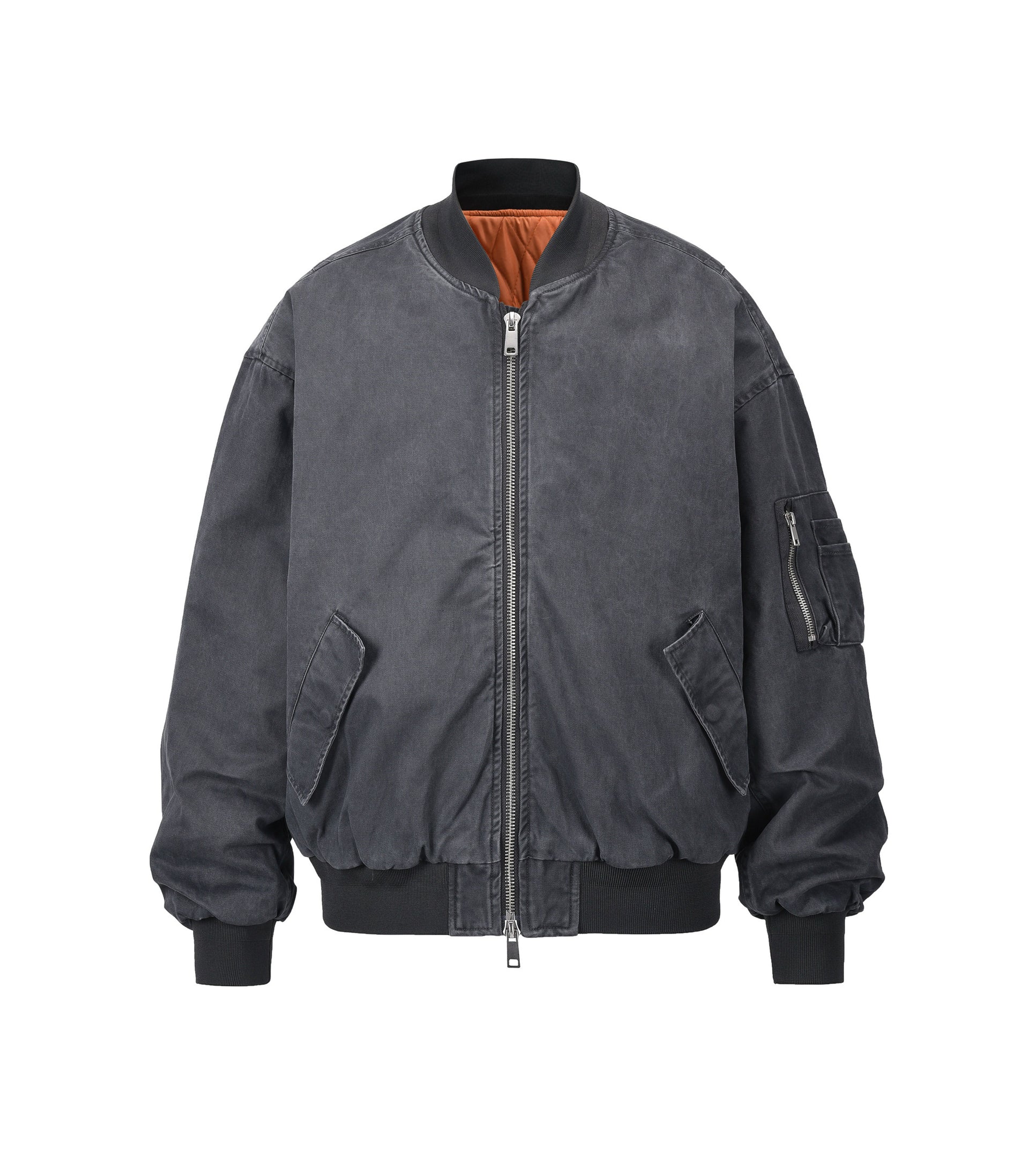VINTAGE BOMBER JACKET MA1 [BLACK]
