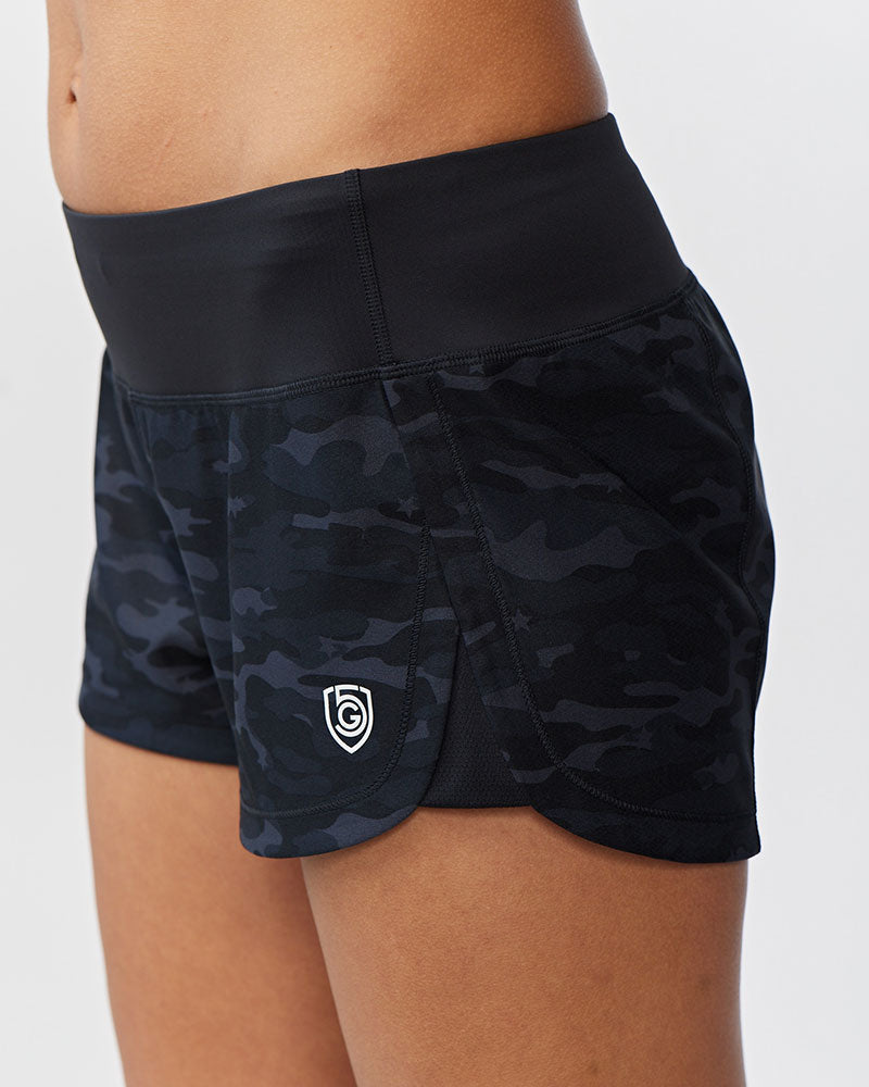 Fast & Free Women's Performance Workout Shorts with Built-in Liner - Image 18