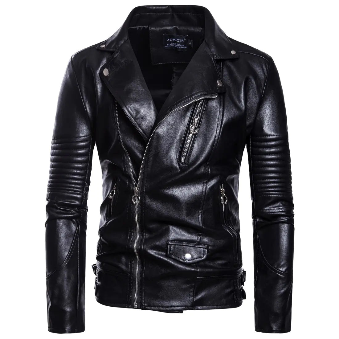 Autumn Winter Plus Size Men's Leather Jacket