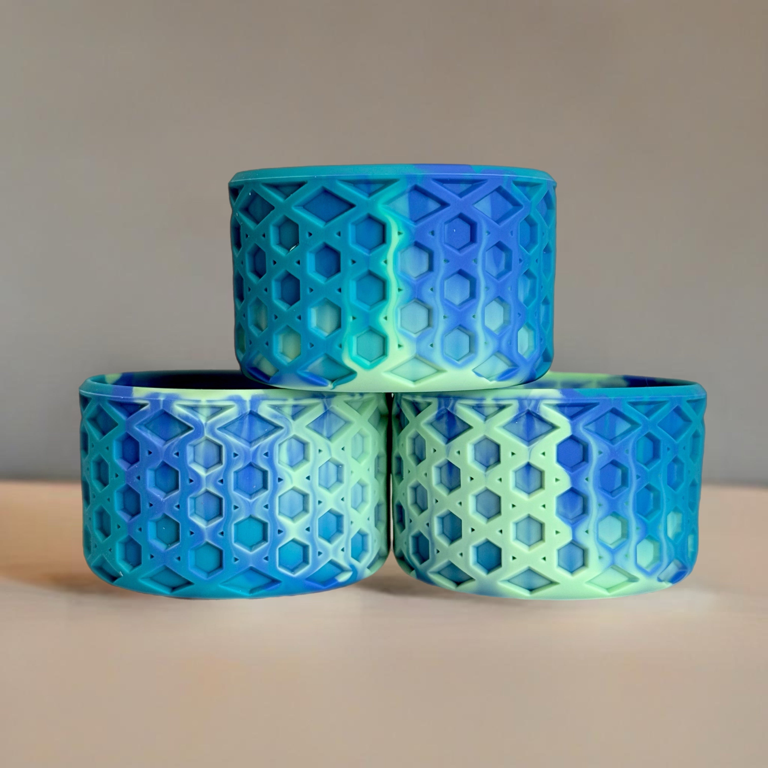 Coastal Teal Waffle Boot