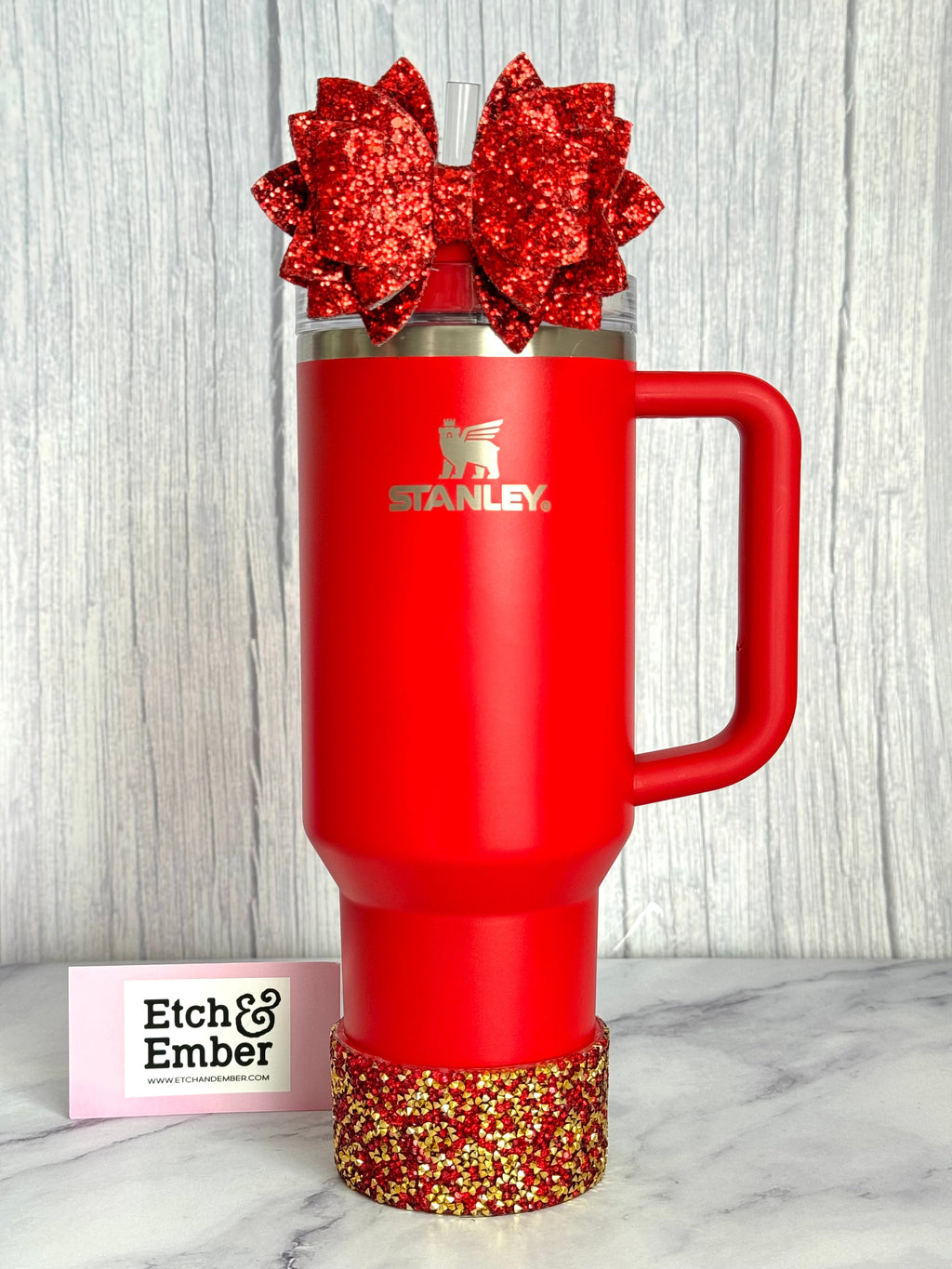 Scarlet Druzy BLING  Boot