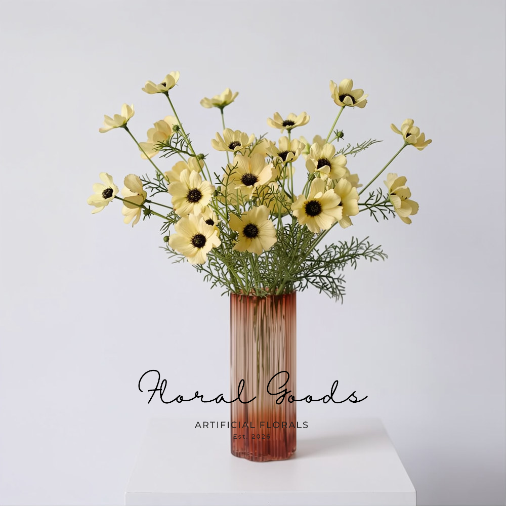 Buttercream Cosmos Spray – 26.4"