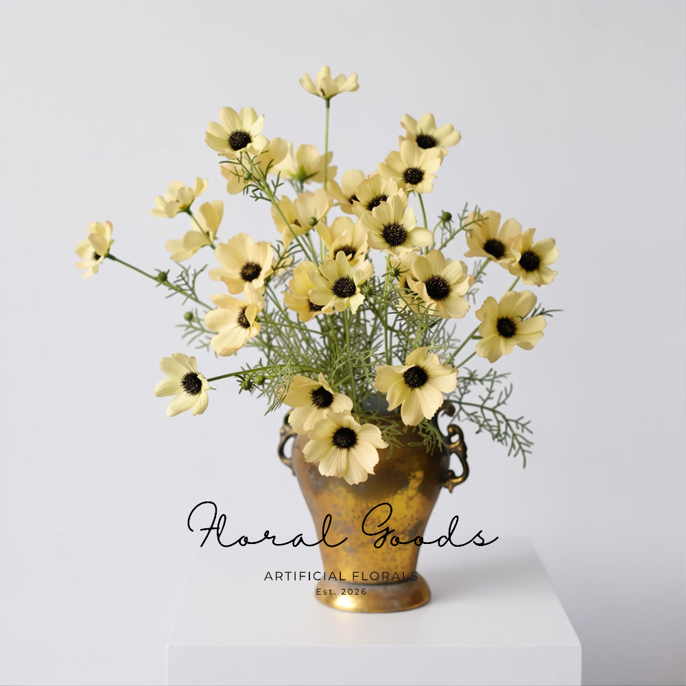 Buttercream Cosmos Spray – 26.4"