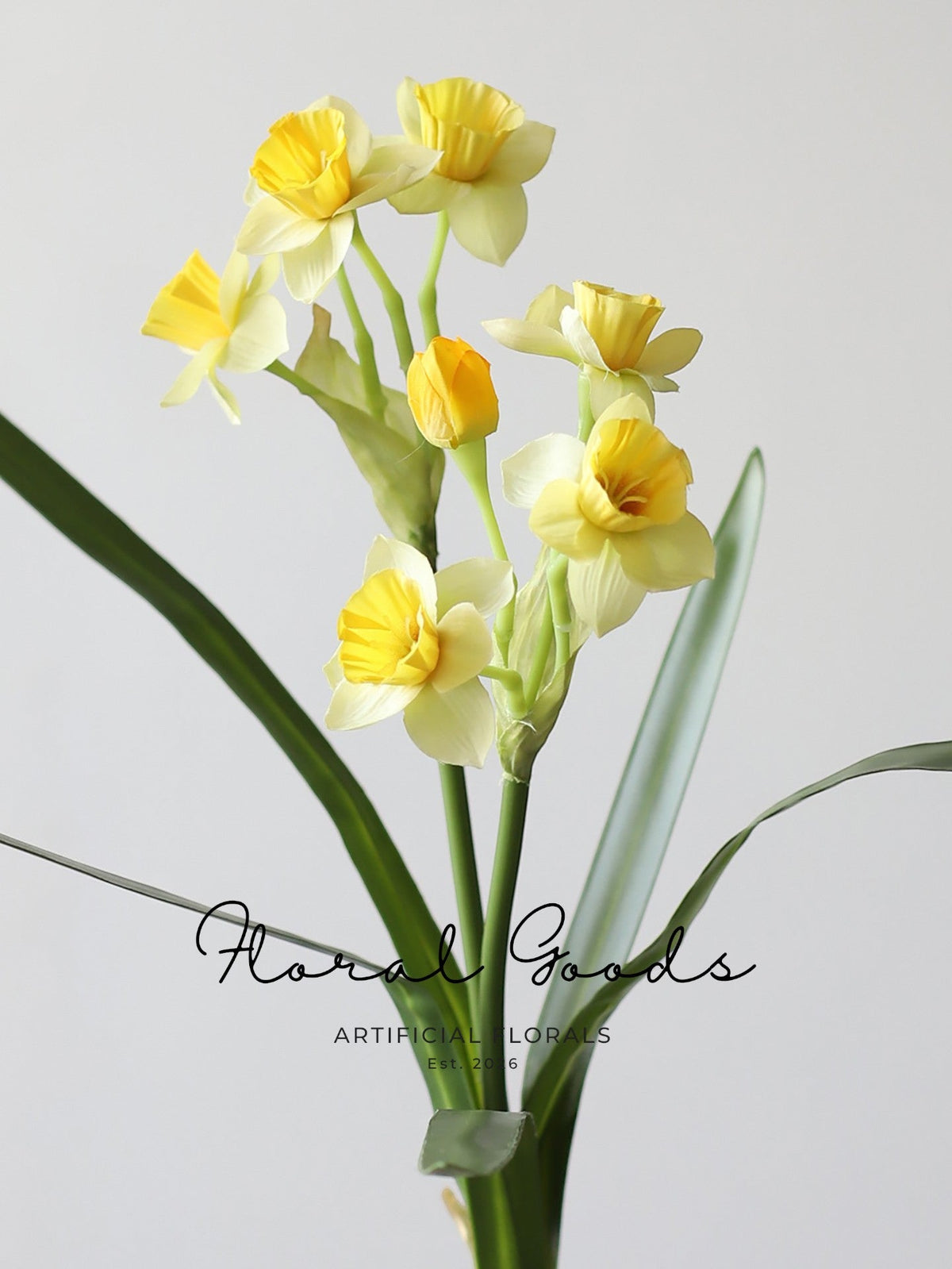 Buttercream Daffodil Spray – 17.3"
