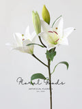 Classic White Lily Stem – 29.9"