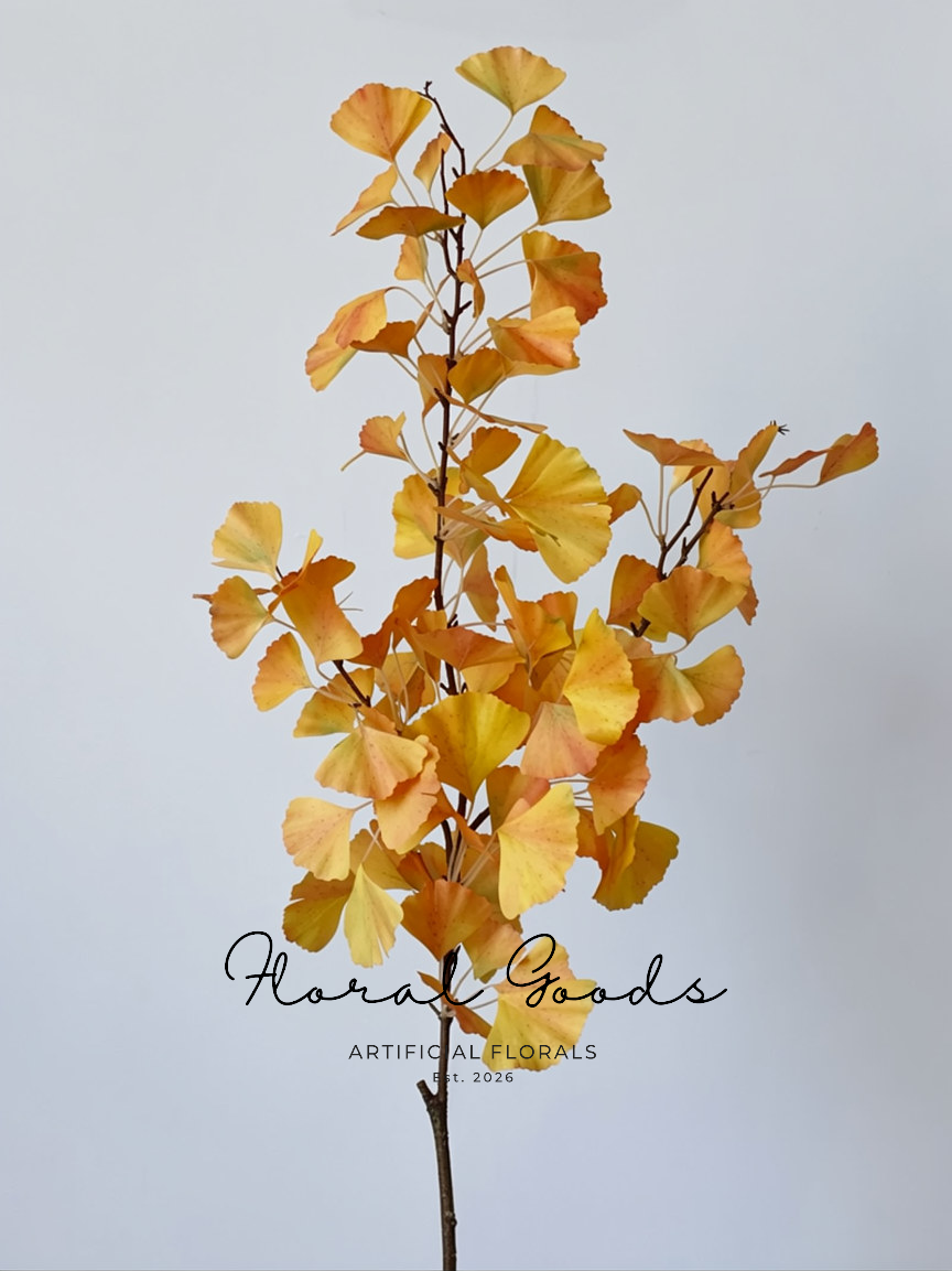 Golden Gingko Branch – 47.2"