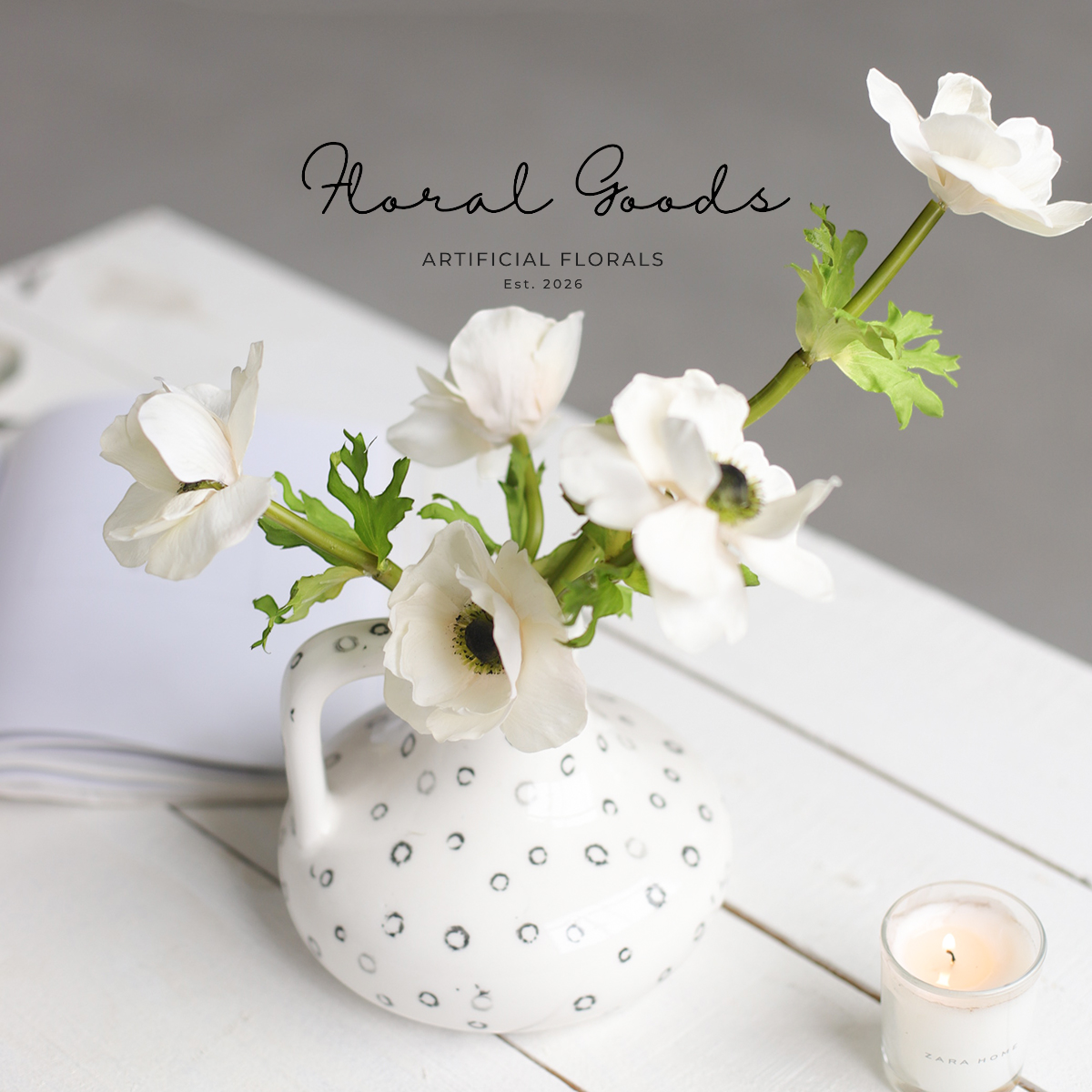 Graceful Anemone Stem – 15.7"