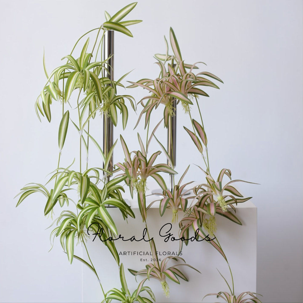 Hanging Spider Plant Spray – 31.5"