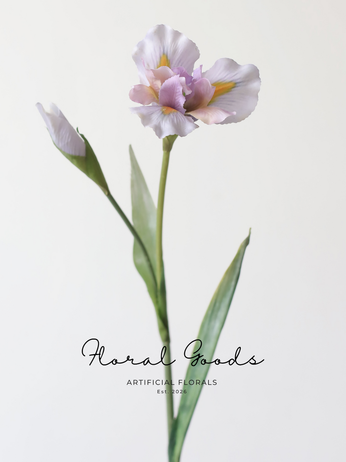 Whimsical Iris Stem – 29.9"
