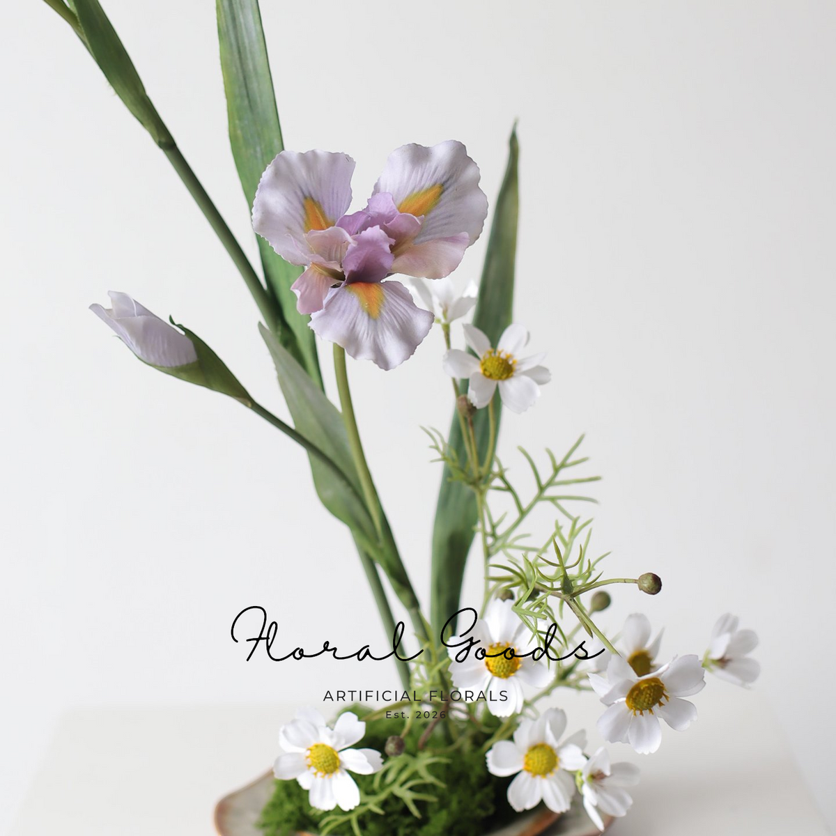 Whimsical Iris Stem – 29.9"