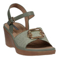 Women's Fia Mint Woven Wedge Sandals