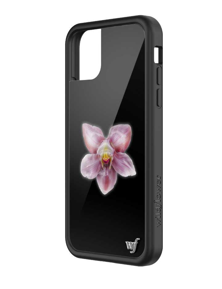 Orchid | Black iPhone Case