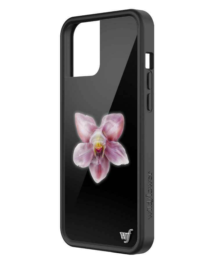 Orchid | Black iPhone Case