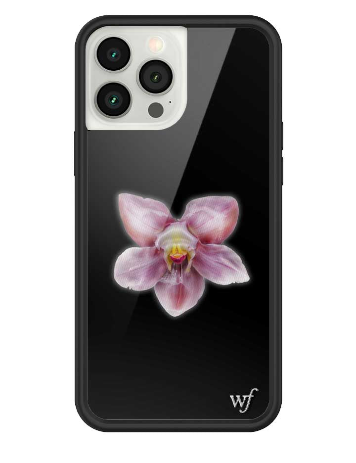 Orchid | Black iPhone Case