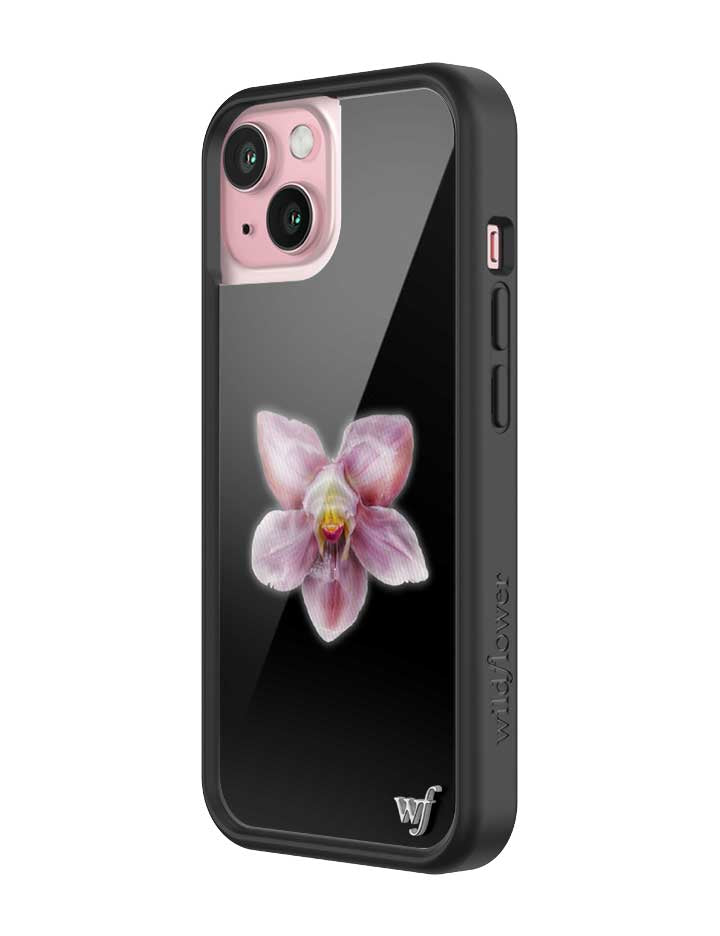 Orchid | Black iPhone Case