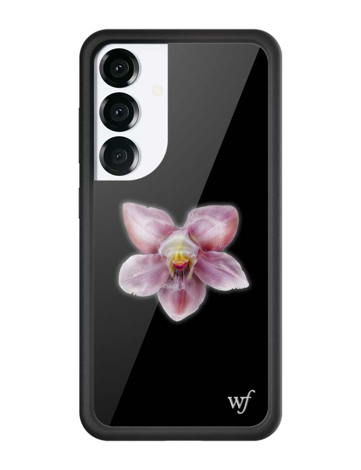Orchid Samsung Galaxy Case with Black Protective Bumper - Image 7