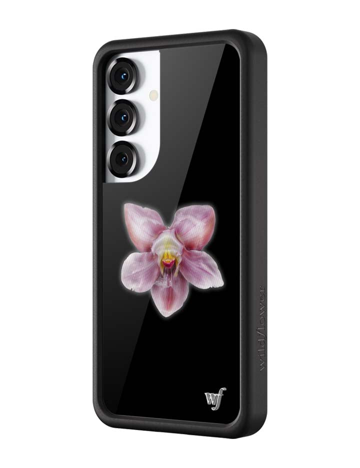Orchid Samsung Galaxy Case with Black Protective Bumper - Image 8