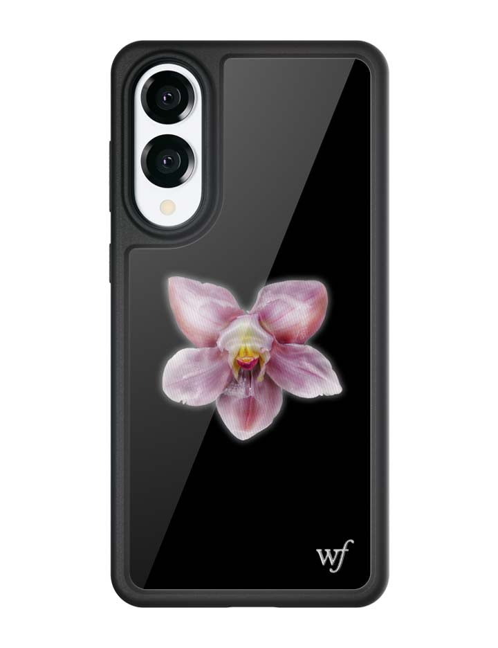 Orchid Samsung Galaxy Case with Black Protective Bumper - Image 3