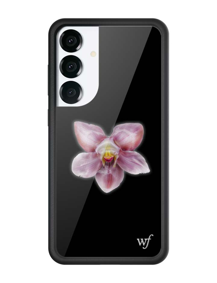 Orchid Samsung Galaxy Case with Black Protective Bumper - Image 5