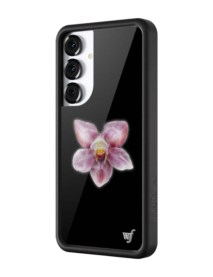 Orchid Samsung Galaxy Case with Black Protective Bumper - Image 6