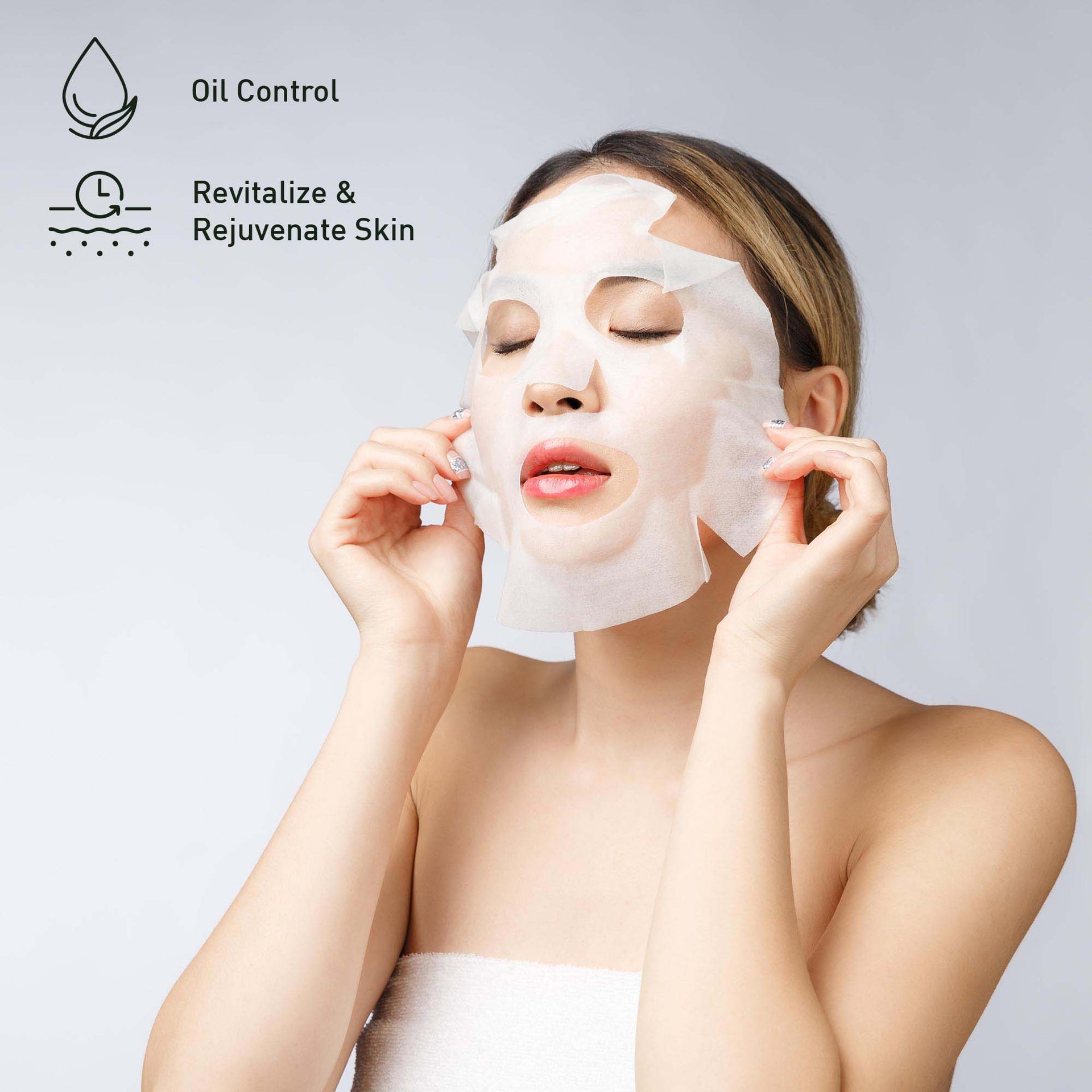 Pursonic Radiant Skin Bundle: Vitamin C Serum & Tea Tree Sheet Masks