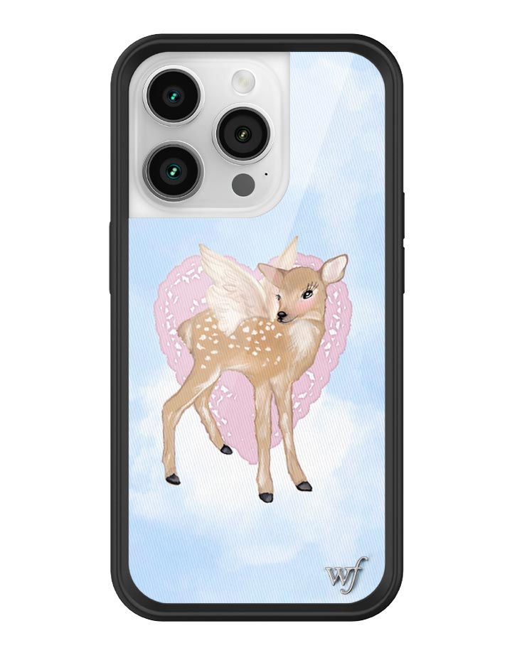 Fawn Angel iPhone Case in Baby Blue and Pink Limited Edition - Image 3