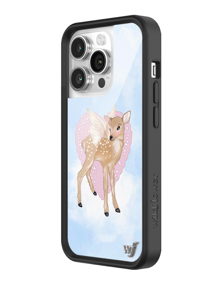 Fawn Angel iPhone Case in Baby Blue and Pink Limited Edition - Image 4