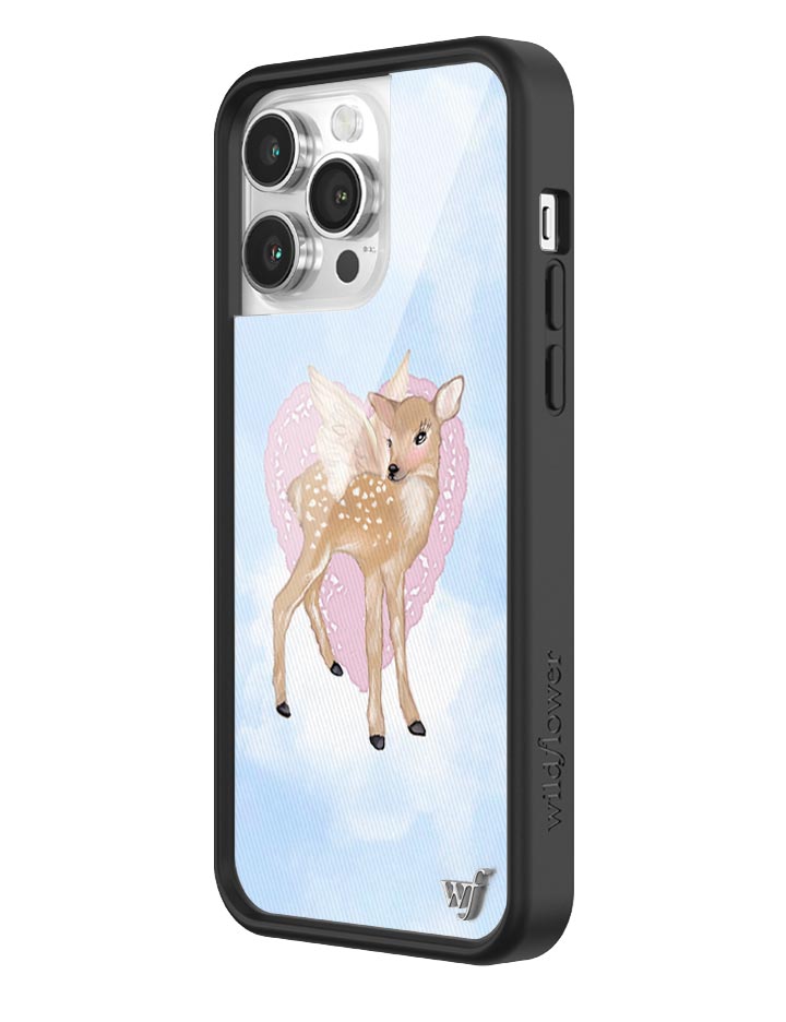 Fawn Angel iPhone Case in Baby Blue and Pink Limited Edition - Image 2