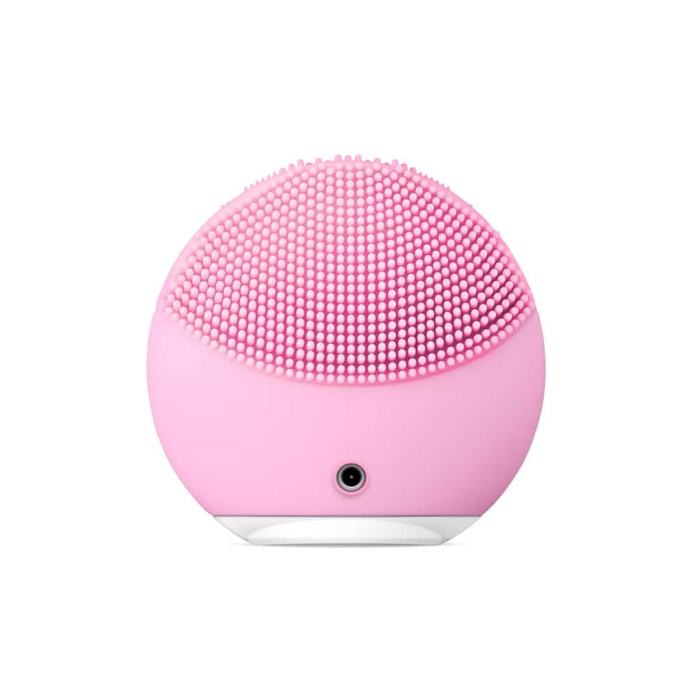 FOREO LUNA mini 2 facial cleansing massager in modern minimalist design.