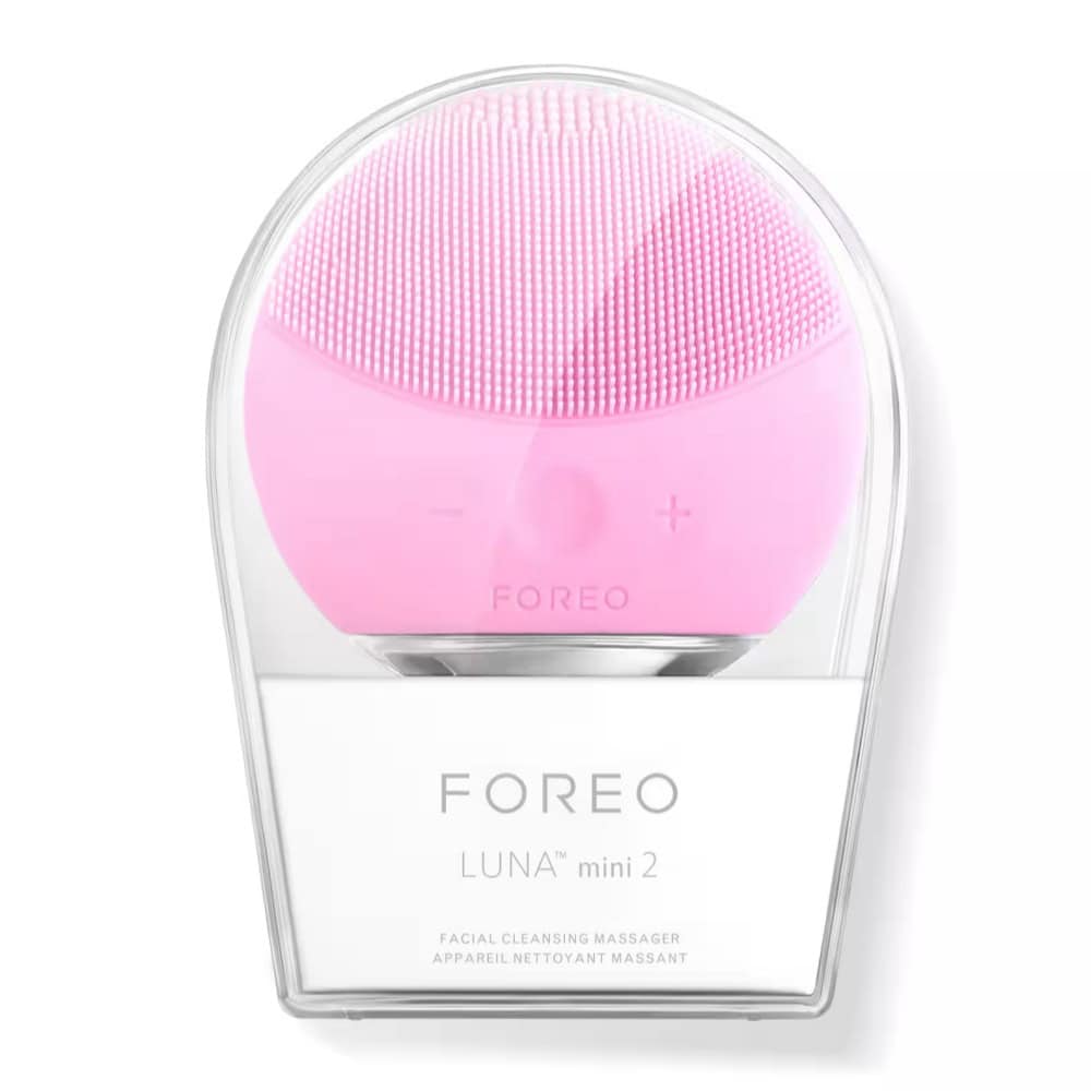 LUNA Mini 2 T-Sonic Facial Cleansing Massager – Pink and Blue