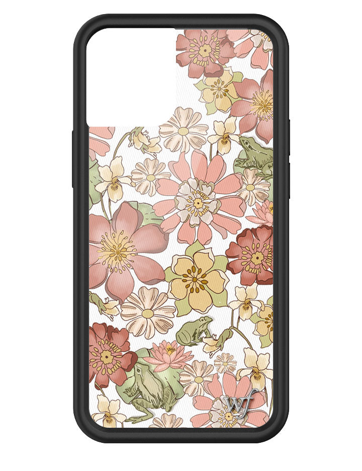 Lily Pad Floral iPhone Case with Pink and Yellow Flowers - Image 19